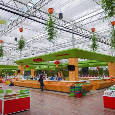 温室公司 蔬菜大棚的建造与用材 海南温室搭建